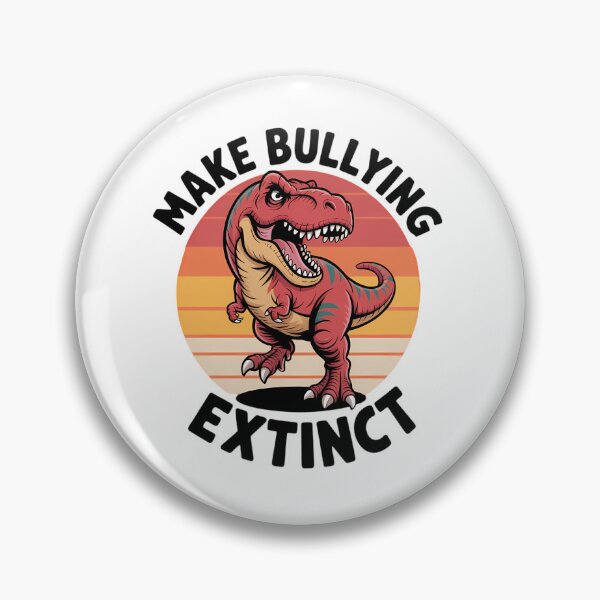 Item preview, Make Bullying Extinct Unity Day Dinosaur Orange designed and sold by savrmiller.