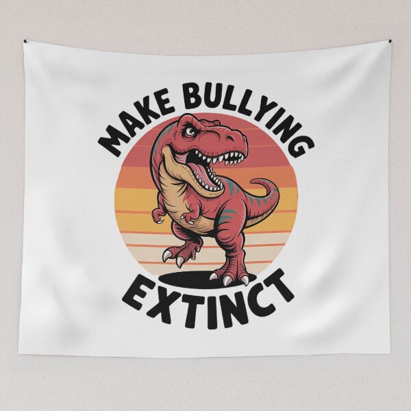 Item preview, Make Bullying Extinct Unity Day Dinosaur Orange designed and sold by savrmiller.