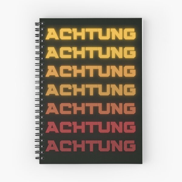 Item preview, Achtung! (Attention!) designed and sold by Ravens-Designs.
