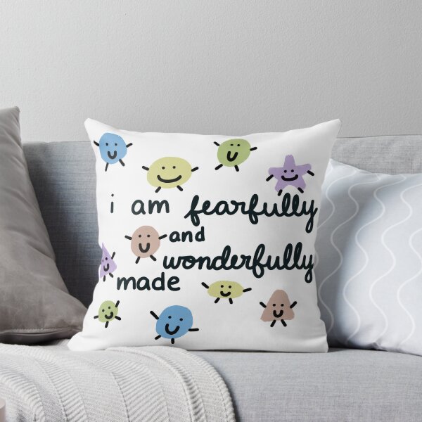 Item preview, Fearfully and Wonderfully Made smiles design designed and sold by JoyMadeArt.