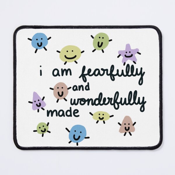 Item preview, Fearfully and Wonderfully Made smiles design designed and sold by JoyMadeArt.