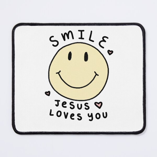 Item preview, Smile Jesus Loves You Design designed and sold by JoyMadeArt.