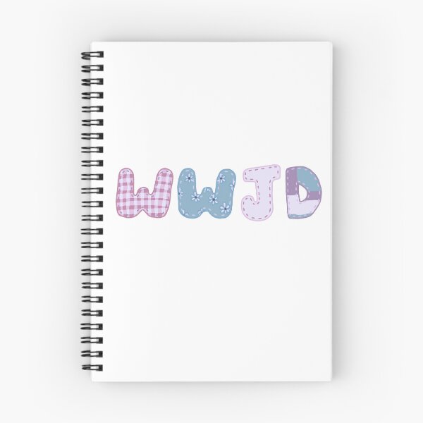 Item preview, WWJD patchwork design designed and sold by JoyMadeArt.
