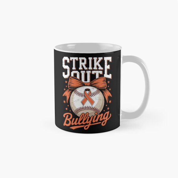 Item preview, Strike Out Bullying Prevention Month Awareness Baseball designed and sold by savrmiller.