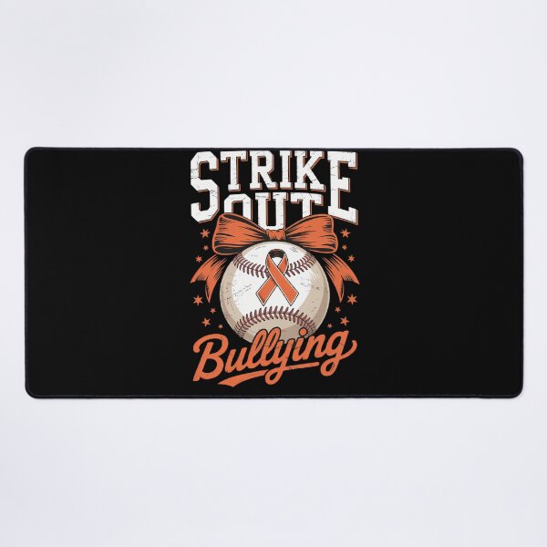 Item preview, Strike Out Bullying Prevention Month Awareness Baseball designed and sold by savrmiller.