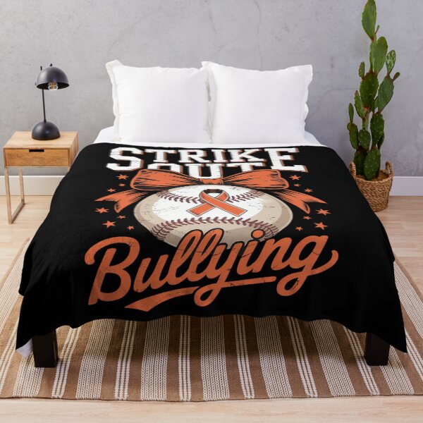 Item preview, Strike Out Bullying Prevention Month Awareness Baseball designed and sold by savrmiller.