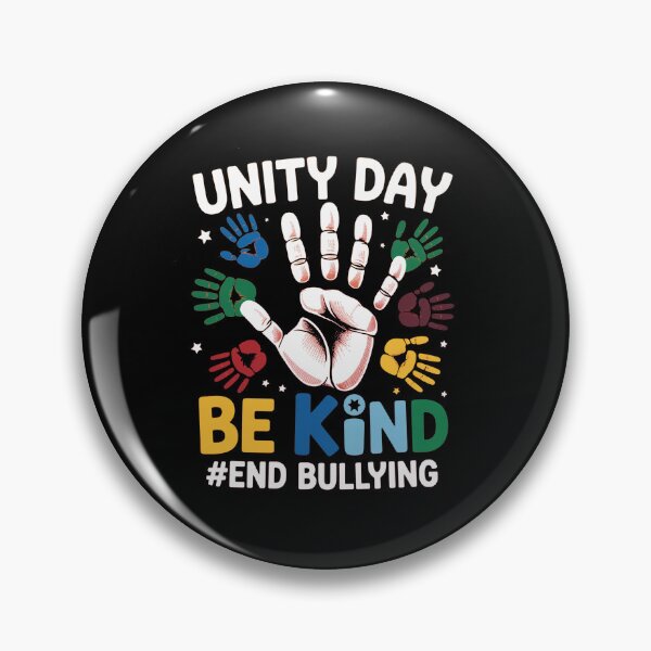 Item preview, Unity Day Be Kind End Bullying Hand Sign Anti Bullying designed and sold by savrmiller.