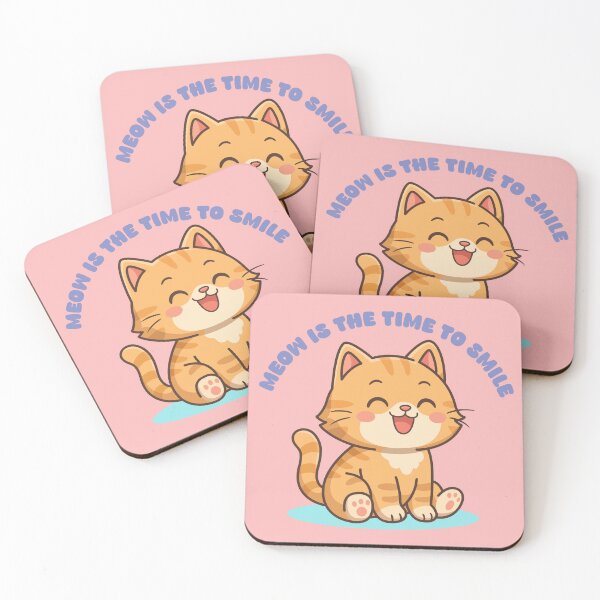 Item preview, Meow is the time to smile designed and sold by TeeCodes.