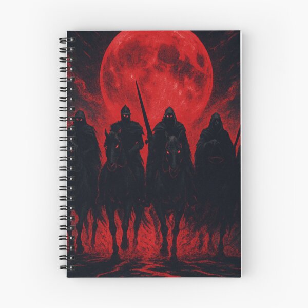 Item preview, The Four Horsemen - BLOOD MOON designed and sold by CleverCulture.