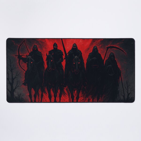 Item preview, The Four Horsemen - BLOOD MOON designed and sold by CleverCulture.