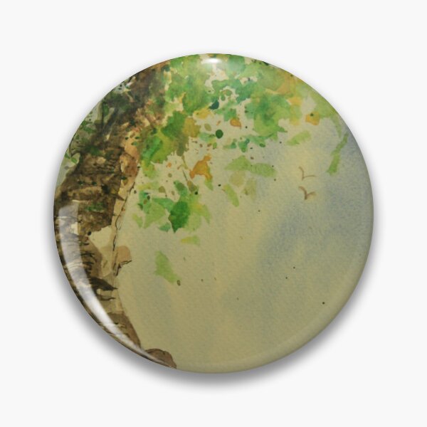 Item preview, Up a Birch Tree WC161108a designed and sold by CSteenArt.