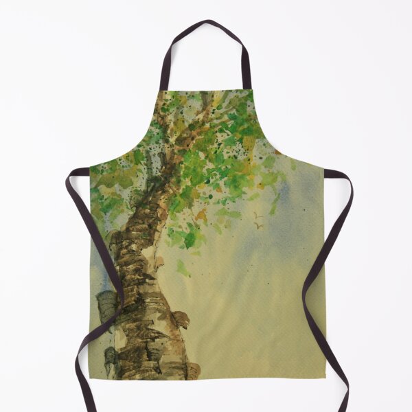 Item preview, Up a Birch Tree WC161108a designed and sold by CSteenArt.