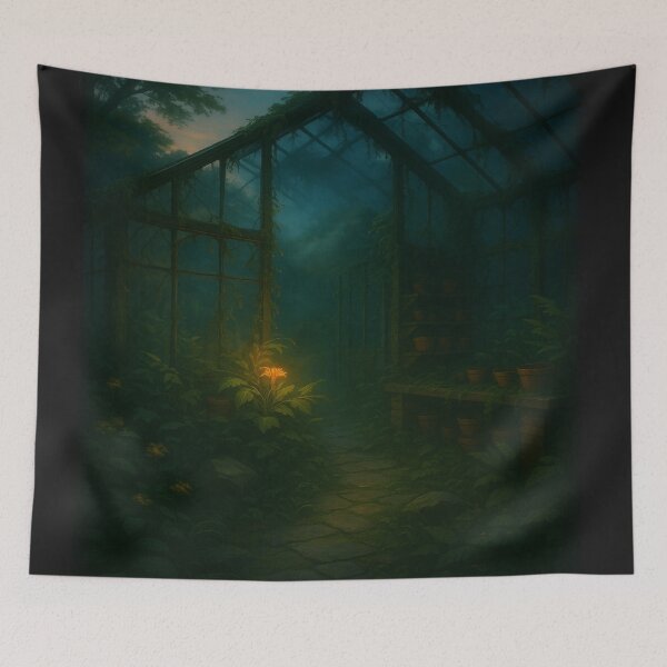 Item preview, The Overgrown Greenhouse • Forgotten Twilight Sanctuary Beneath the Vines designed and sold by fairmaiden7.