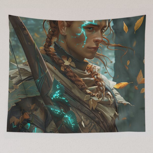 Item preview, Elven Fae Ranger Brimming with Mana designed and sold by ArgentoArt.