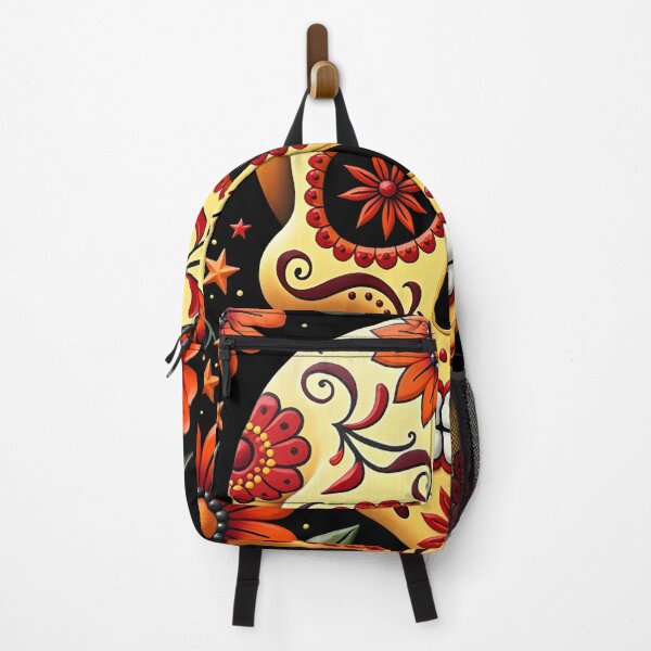 Item preview, Mexican Skull Folk Art – Traditional Art designed and sold by BuhitoDigital.