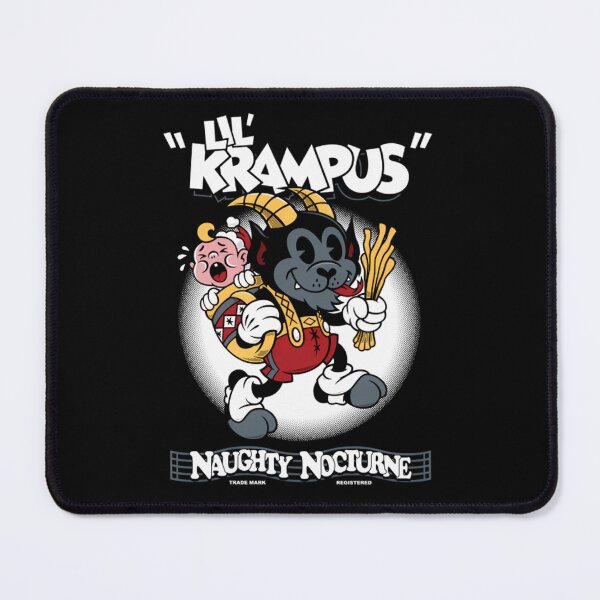 Item preview, Lill Krampuss - Vintage Cartoon Christmas - Cree.py Cute Rub.ber Hoses designed and sold by Comentalaluza.