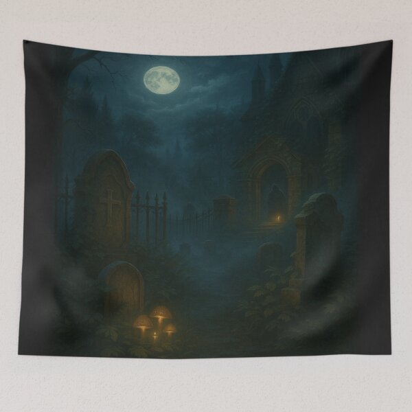 Item preview, Moonlit Garden Mystery • Enchanted Herbs & Hidden Silhouette designed and sold by fairmaiden7.