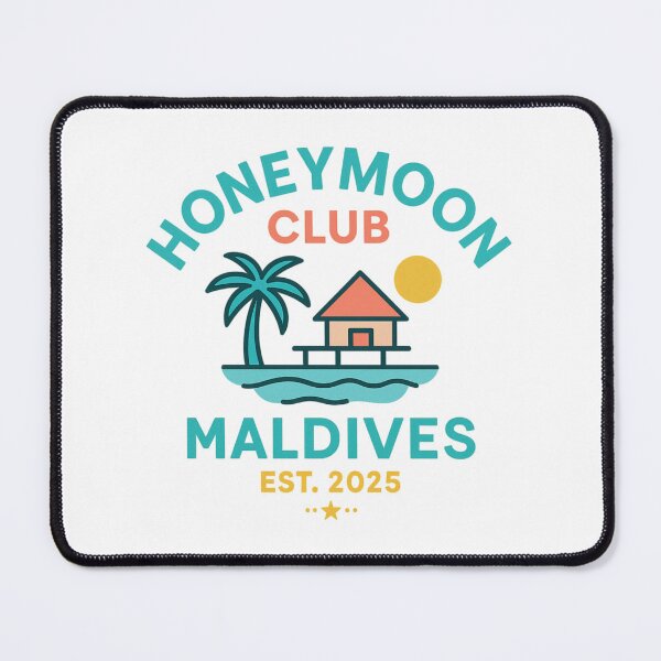 Item preview, Honeymoon Club Maldives 2025 designed and sold by Memorph.