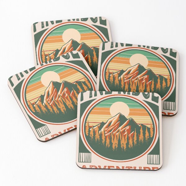 Item preview, Pine Ridge - retro design designed and sold by Ranpict.