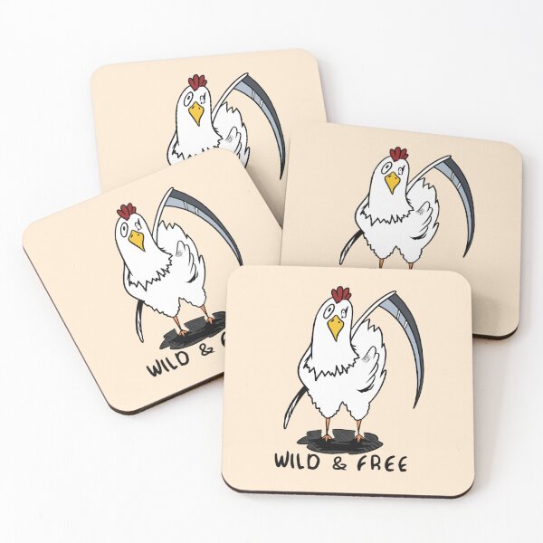 Item preview, Wild & Free Chicken designed and sold by Rain Ant.