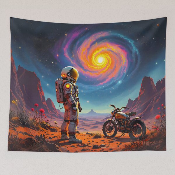 Item preview, Biking the Universe designed and sold by PictureNZ.
