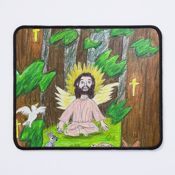 Item preview, Jesus of the forest designed and sold by Cece42.