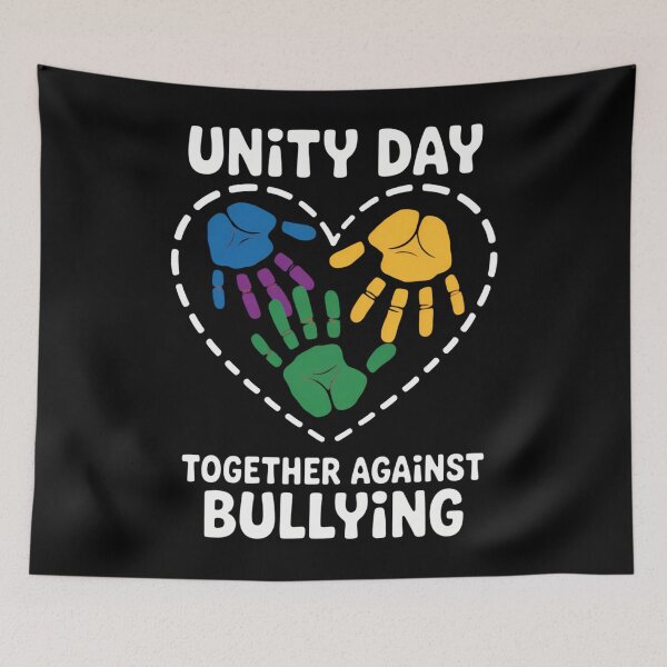 Item preview, Together Against Bullying Orange Anti Bully Unity Day designed and sold by tearbytea.