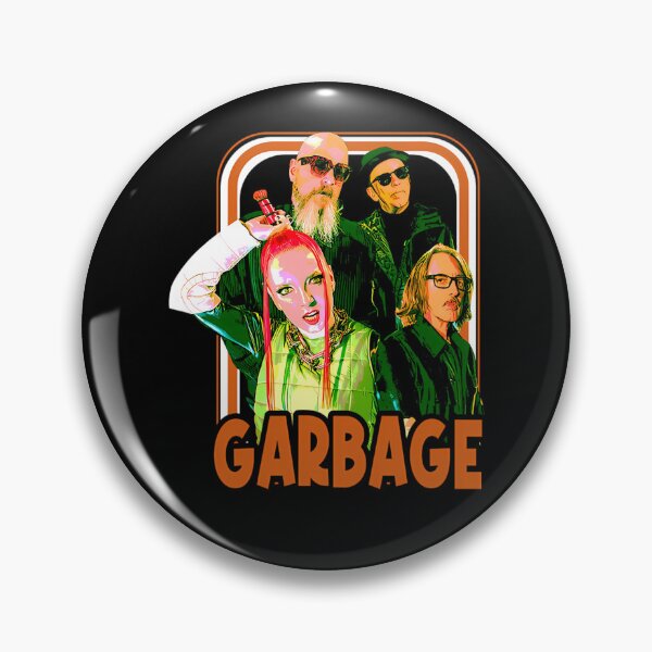 Item preview, Garbages Band Retro Rock Style designed and sold by Comentalaluza.