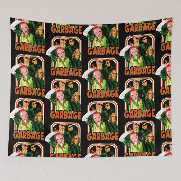 Item preview, Garbages Band Retro Rock Style designed and sold by Comentalaluza.