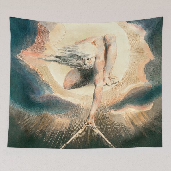 Item preview, William Blake Ancient of Days Setting Compass to Earth 1794 designed and sold by Under-TheTable.