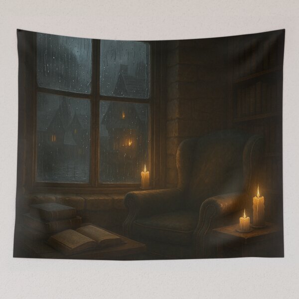 Item preview, The Goblin’s Reading Nook – Cozy Fantasy Corner by Candlelight designed and sold by fairmaiden7.