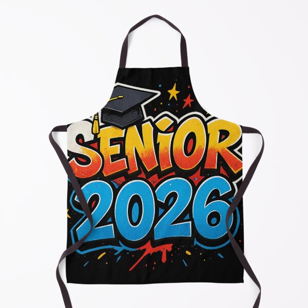 Item preview, Senior 2026 Graffiti Graduation Cap T-Shirt designed and sold by Mewra.