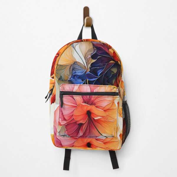 Item preview, Elegant Colorful Floral Watercolor-Style Abstract Art designed and sold by DEC02.