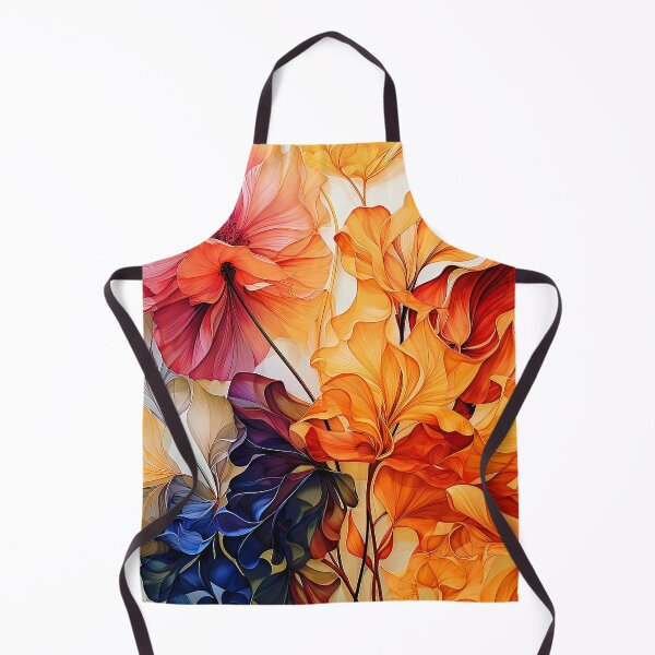 Item preview, Elegant Colorful Floral Watercolor-Style Abstract Art designed and sold by DEC02.