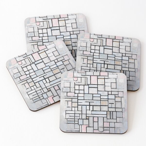Item preview, Piet Mondrian Composition No IV 1914 Abstract Geometric Painting designed and sold by Under-TheTable.