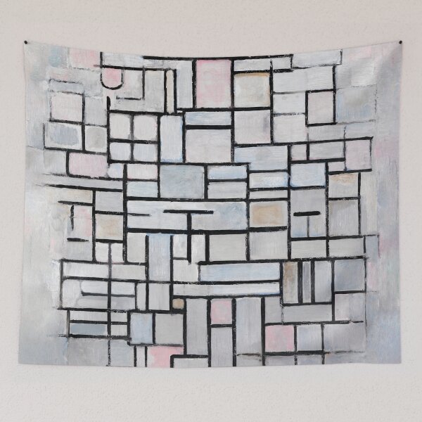 Item preview, Piet Mondrian Composition No IV 1914 Abstract Geometric Painting designed and sold by Under-TheTable.