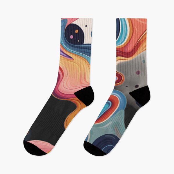Item preview, Vibrant Cosmic Swirls Artwork designed and sold by StudioBy-ColorNest.