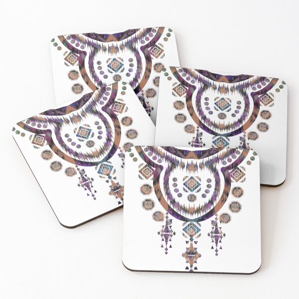 Item preview, Traditional geometric ethnic embroidered collar summer pattern design. designed and sold by sdartproject.