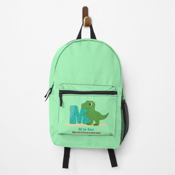 Item preview, M is for Megalosaurus Dinosaur Alphabet | Cute Kids Learning Poster designed and sold by FilizDesigner.