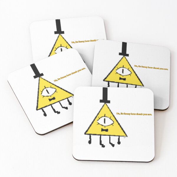 Item preview, Bill Cipher Ha its Funny how Dumb you are Sticker designed and sold by cheeesesoup.