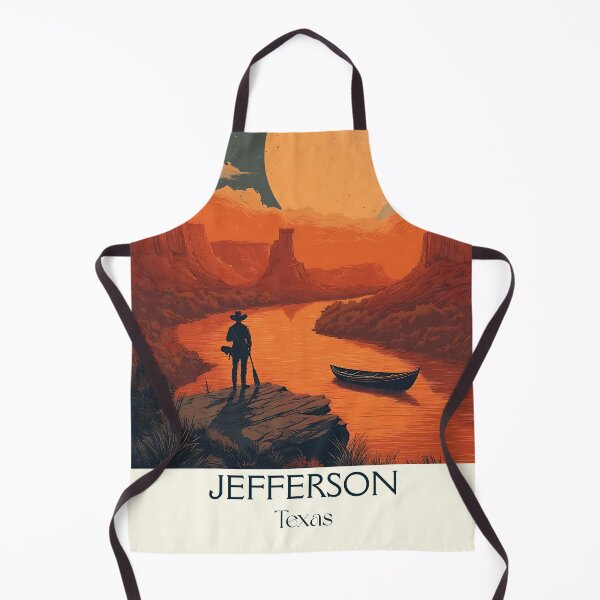 Item preview, Jefferson Texas Vintage Travel Poster | East Texas Bayou Art designed and sold by TuncGK.