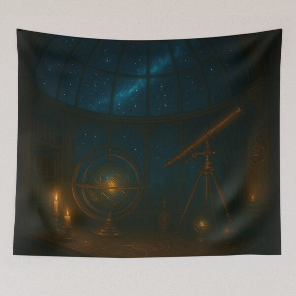 Item preview,  Astral Observatory • Starlight Ritual Fantasy Art designed and sold by fairmaiden7.