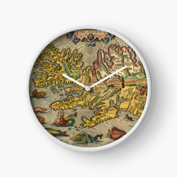 Item preview, Abraham Ortelius: Islandia, c. 1587 designed and sold by OffCide.