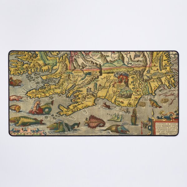 Artikelvorschau, Abraham Ortelius: Islandia, ca. 1587 entworfen und verkauft von OffCide.