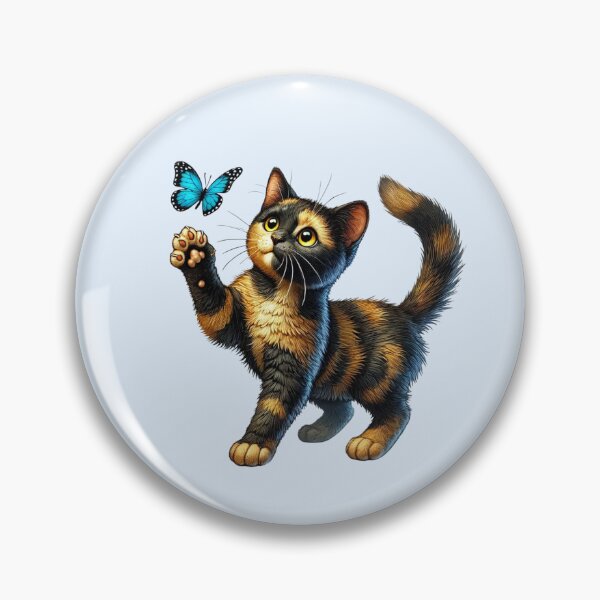 Item preview, Curious Tortie Kitty designed and sold by dummyangelfish.