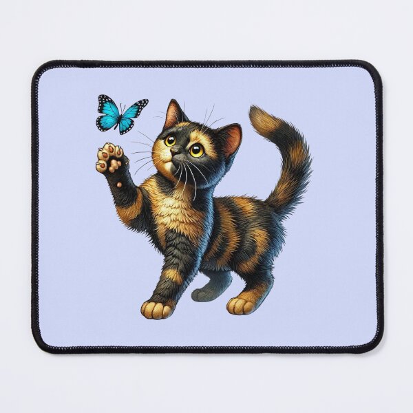 Item preview, Curious Tortie Kitty designed and sold by dummyangelfish.