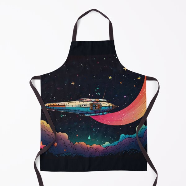 Artikelvorschau, Cosmic Voyage – Raumschiff bei der Mondsichel entworfen und verkauft von KiraChie.