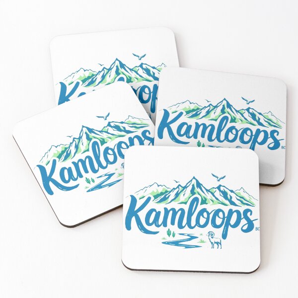 Item preview, Kamloops, BC, simple landscape with ram designed and sold by Jamdezines.