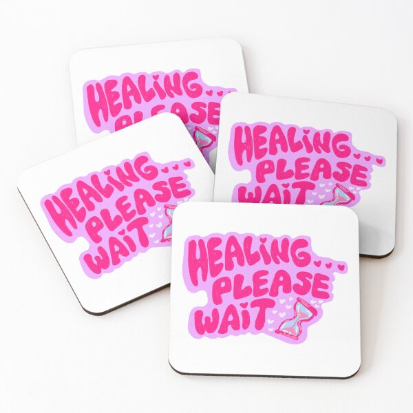Item preview, Healing please wait designed and sold by pinkyfish1010.