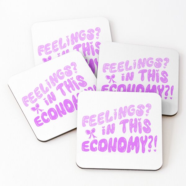 Item preview, Feelings in this economy designed and sold by pinkyfish1010.